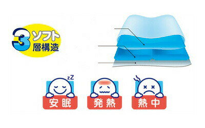 【マラソン限定P2倍】雪枕 長時間タイプ 9656 ダンロップホームプロダクツ (介護 ...