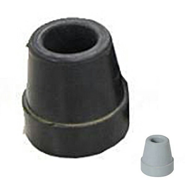 【ブラックフライデーP2倍】杖 ステッキ 夢ライフ 4点ステッキ用替ゴム ブラック グレー ウェルファン ..