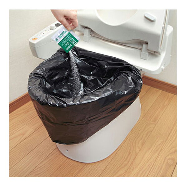 トイレ非常用袋 抗菌凝固剤付 50回分 RB-05 サンコー 非常用 簡易トイレ 備蓄 凝固剤 汚物袋 介護現場 災害対策 防災グッズ 介護用品 ekaigoshop-10030700 介護用品専門店 まごころショップ サンプル画像3