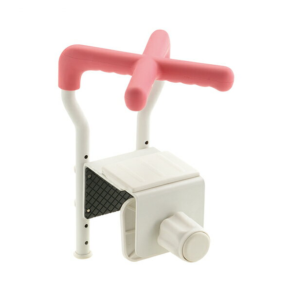 入浴用手すり おふろ用品 お風呂用手すり 浴そう手すりX 在来工法130　140053 ピンク リッチェル 介護..