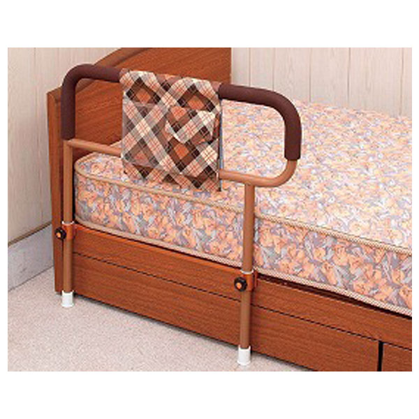 (代引き不可) 吉野商会 ささえ 普通型スタンダード 木製ベッド用てすり (ベッド 手すり 立ち上が ...