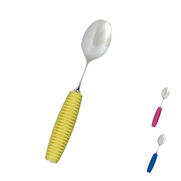 【ブラックフライデーP2倍】フレックスメタルスプーン スプーン大 FM-03 岡部洋食器製作所 (カトラリー 介護 食器) 介護用品