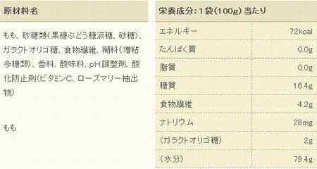 キユーピー ジャネフ ゼリー飲料 もも 12911　100g (介護食 栄養補助食品 水分補給) 介護用品 ekaigoshop-10009792 介護用品専門店 まごころショップ サンプル画像2
