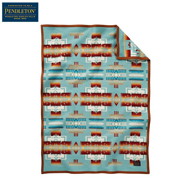 【エントリでポイント10倍 7月1日09:59まで】 PENDLETON PWM チーフジョセフクリブブランケット アクア