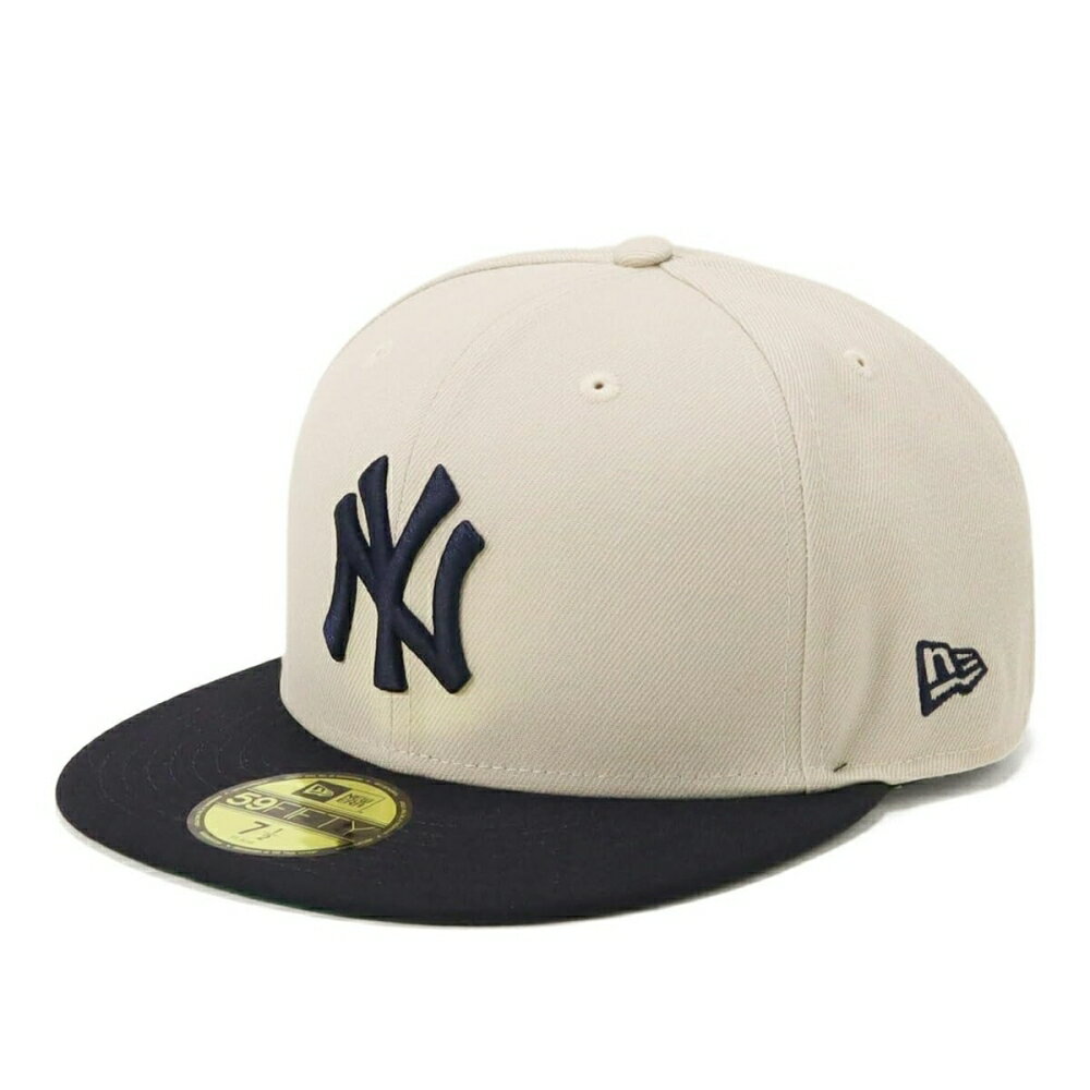 【エントリでポイント10倍 7月1日09:59まで】 ニューエラ（NEW ERA） 59FIFTY Powered by GORO NAKATSUGAWA(min-nano)ニューヨーク・ヤンキース ストーン ネイビーバイザー 712 14124655