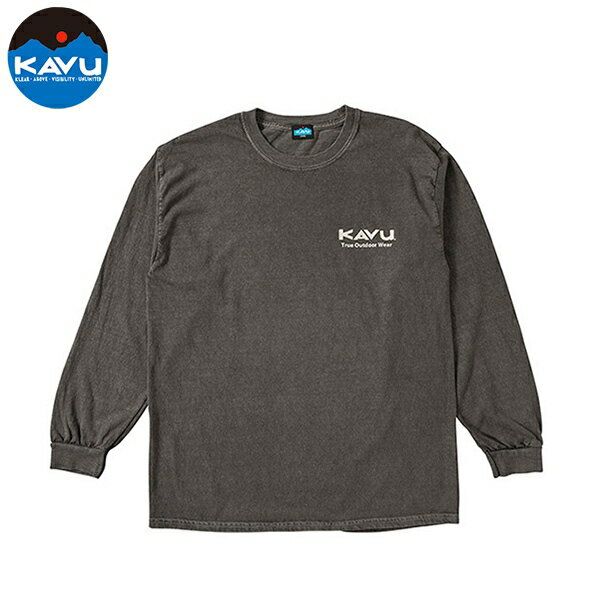 ڥȥǥݥ10 7109:59ޤǡ KAVU TOW L/S Tee Black L