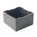 六角型の灰皿用黒塗り箱