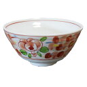 どんぶり 赤絵 彩華 丼 大 17.7cm 国産 食器麵類 ご飯もの 食洗機対応 レンジ対応 美濃焼多治見 絵器彩陶