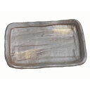 焼物皿 長角皿 備前風(20.8cm)お皿 【美濃焼】(3)