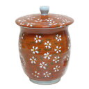 ふた付湯呑 芝桜 小湯呑 国産 食器 美濃焼 食洗機対応 レンジ対応 緑茶 保温 蓋