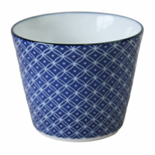 そば猪口 藍七宝 225cc 日本製 国産 業務用 国産 美濃焼 食器 食洗機 レンジ