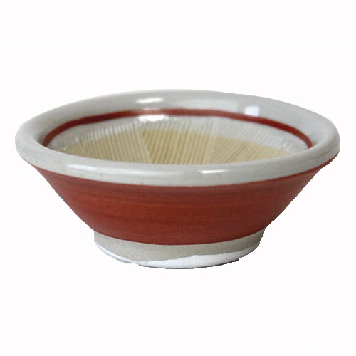 すり鉢 ミニ (7.7cm) 赤巻すり鉢 ミニ小鉢食器 調理器具 国産 珍味 美濃焼 食洗機対応 電子レンジ対応