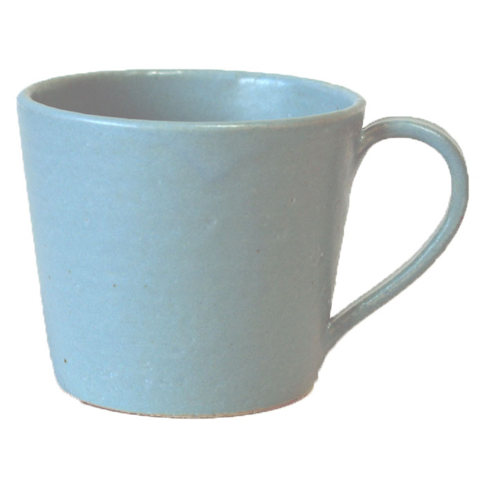 マグカップ 土物 ブルー 280cc 国産 美濃焼食器 食洗機対応 レンジ対応 珈琲 コーヒー 和風 温もり プレゼント 持ちやすい
