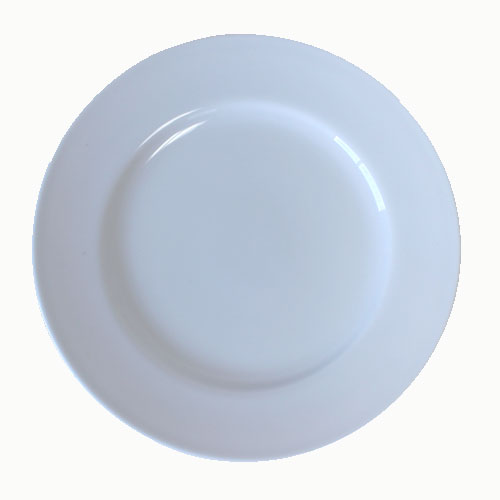 ミート皿 ベーシック パン皿 白 16.7cm国産 業務用 食器 食洗機対応 レンジ対応