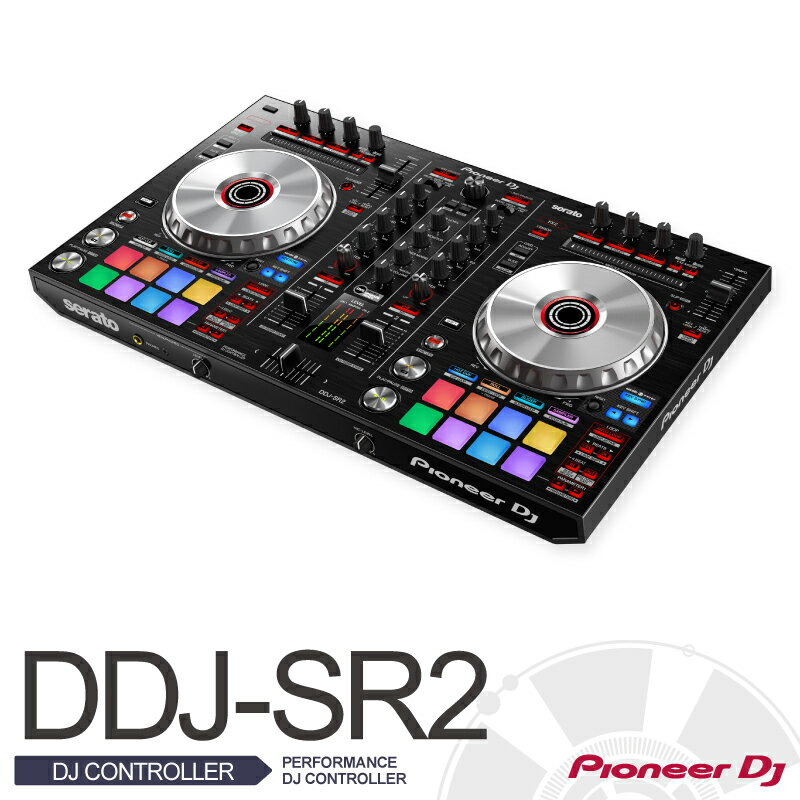 Pioneer PioneerDDJ-SR2【パイオニア】PERFORMANCE DJ CONTROLLER【パフォーマンスDJミキサー】【送料無料】