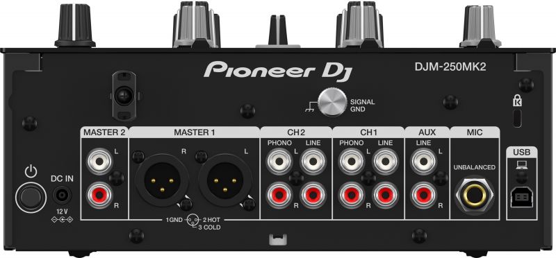Pioneer DJM-250MK2-PERFORMANCE DJ MIXER-【パイオニア】【パフォーマンスDJミキサー】【2Ch】【送料無料】