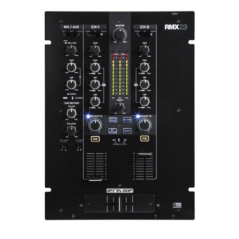 Reloop RMX-22i DJミキサー【リループ】【2+1チャンネル】【送料無料】
