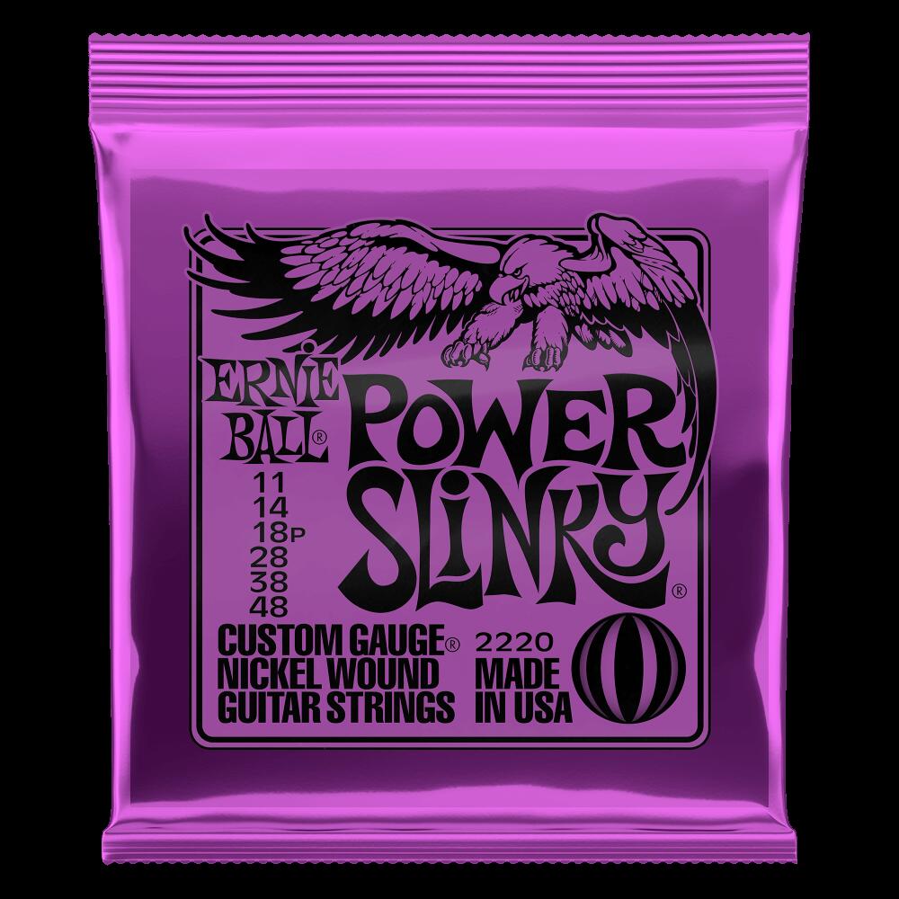 ERNIE BALL / ˡܡ POWER SLINKY NICKEL WOUND ELECTRIC GUITAR STRINGS 11-48 GAUGE#2213ڥ쥭ۡڤοŹ