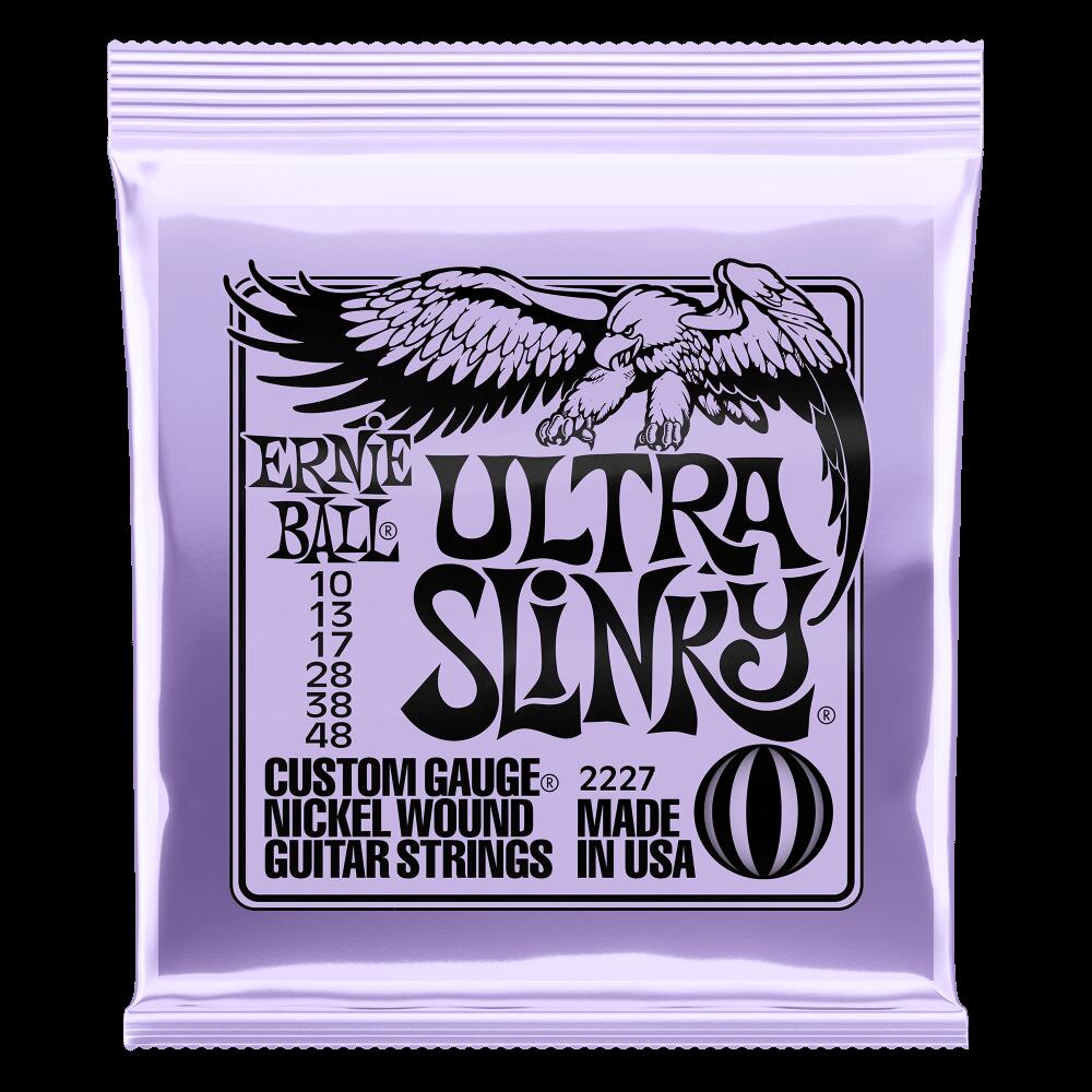 ERNIE BALL / アーニーボール ULTRA SLINKY NICKEL WOUND ELECTRIC GUITAR STRINGS 10-48 GAUGE#2227【エレキギター弦】【お茶の水駅前店】