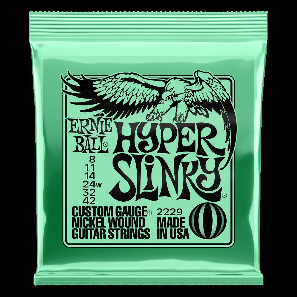 ERNIE BALL / ˡܡ HYPER SLINKY NICKEL WOUND ELECTRIC GUITAR STRINGS 8-42 GAUGE#2229ڥ쥭ۡڤοŹ ʪե