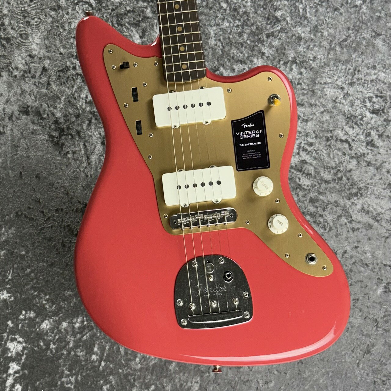 Fender Limited Edition Vintera II Road Worn '50s Jazzmaster -Fiesta Red - #MX25064095【3.49kg】
