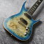 DEAN EXILE 7 STRING BURLED POPLAR SATIN TURQUOISE BURST 7 οŹ߸