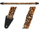 RENEGADE レネゲードCAF-01【ギターストラップ/ベースストラップ】【〜約1,370 (mm)】【アニマル・ファー】【ヒョウ柄】