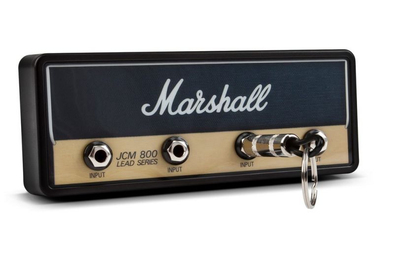 【キーホルダー】【鍵収納】【キーラック】Pluginz Keychains Official MARSHALL Jack Rack JCM800 STANDARD【キープラグとジャックラックのセット!】