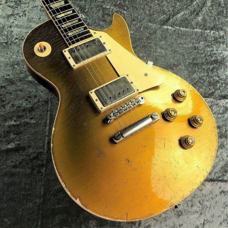 Gibson Custom Shop 【画像改訂版】Murphy LAB 1957 Les Paul Gold Top Reissue Ultra Heavy Aged s/n 7 1162【3.95kg】【お茶の水駅前店】