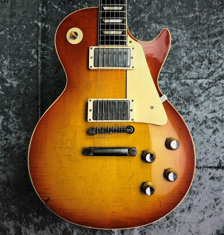 Gibson Custom Shop 【漆黒指板】Murphy LAB 1960 Les Paul Standard Reissue Heavy Aged Tangerine Burst #0 1510【3.99kg】【お茶の水駅前店】