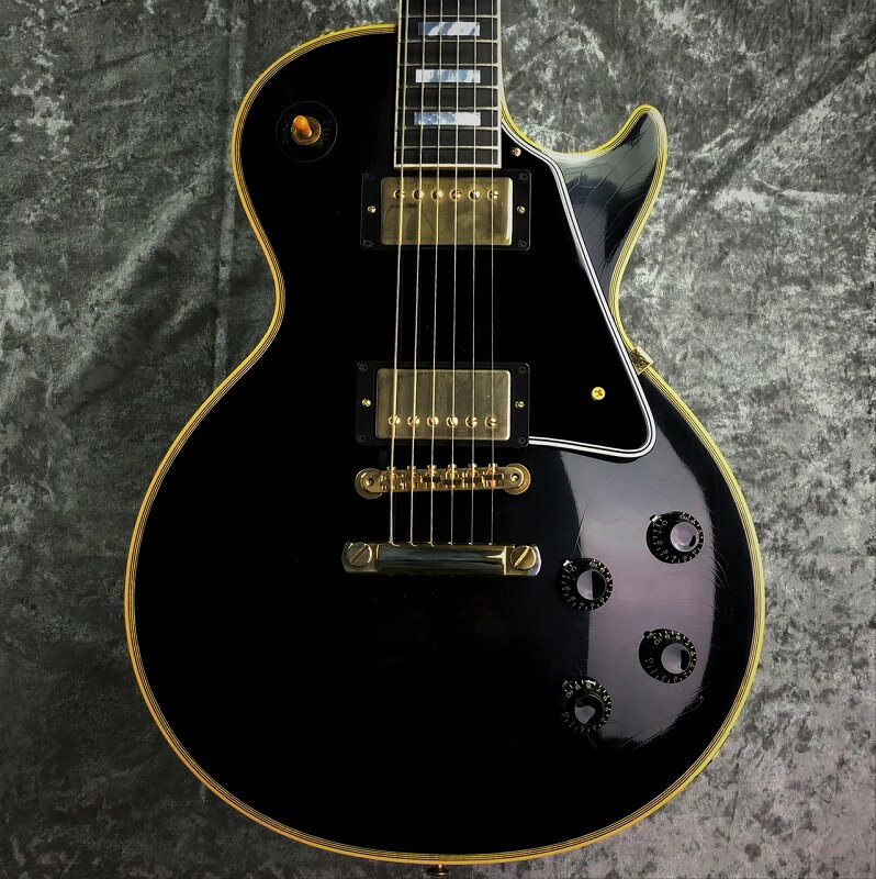 Gibson Custom Shop 【画像改訂版】Murphy Lab 1957 Les Paul Custom 2-Pickup Ebony Ultra Light Aged #7 1027[4.46]【お茶の水駅前店】