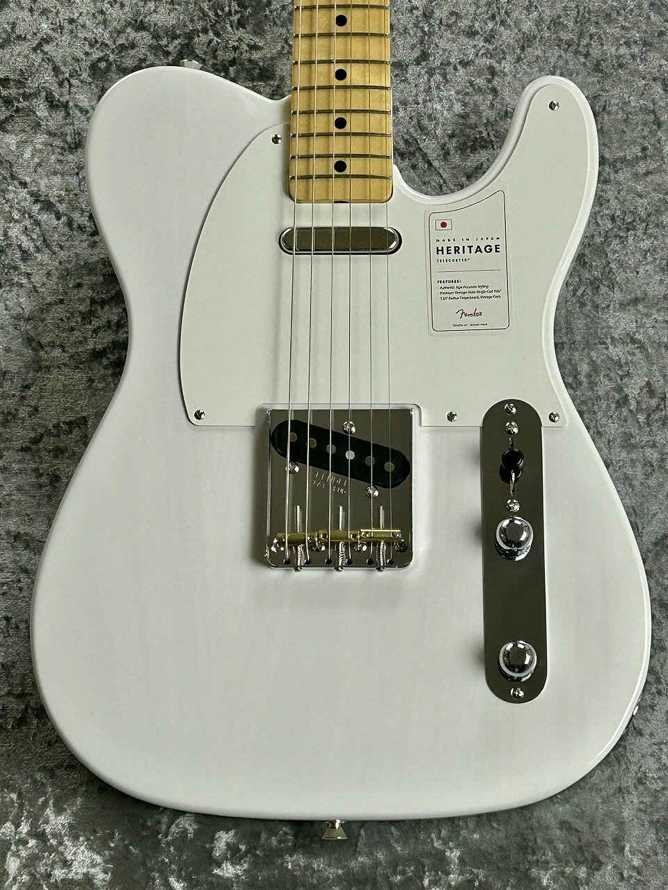 Fender Made in Japan Heritage 50s Telecaster -White Blonde- #JD24029316【3.98kg】【お茶の水駅前店】