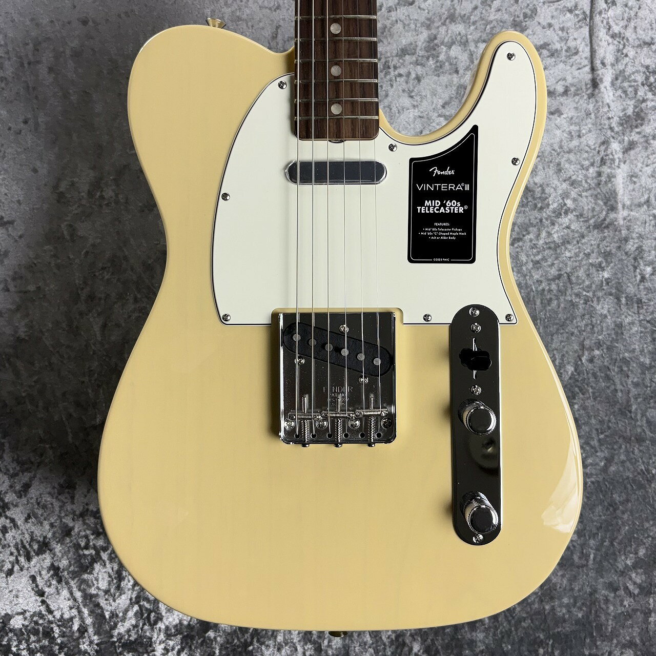 Fender Vintera III Mid '60s Telecasterr -Vintage Blonde- #MX25163512【3.30kg】【お茶の水駅前店】