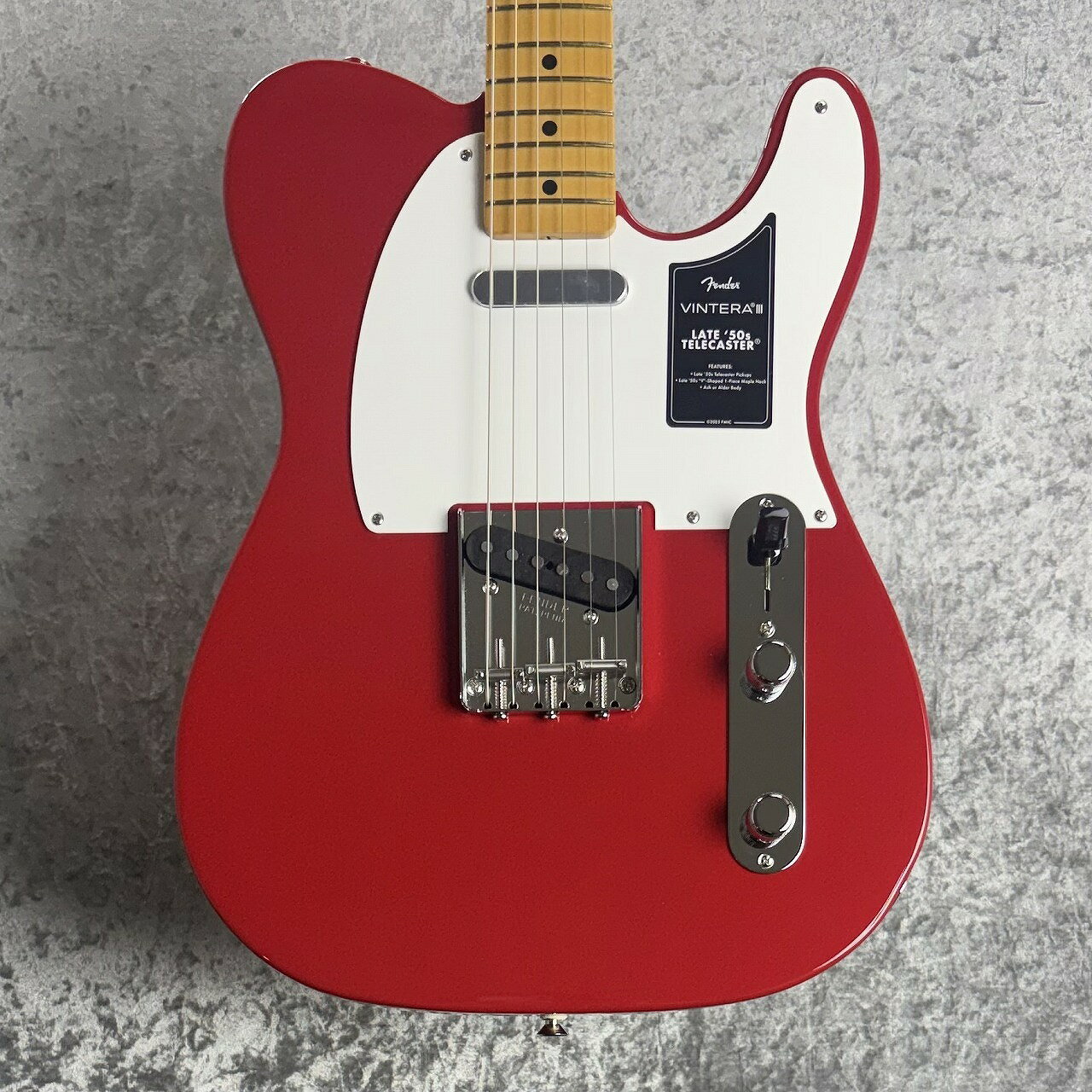 Rakuten - Fender Vintera III Late '50s Telecaster -Dakota Red- #MX26001978【3.59kg】【お茶の水駅前店】