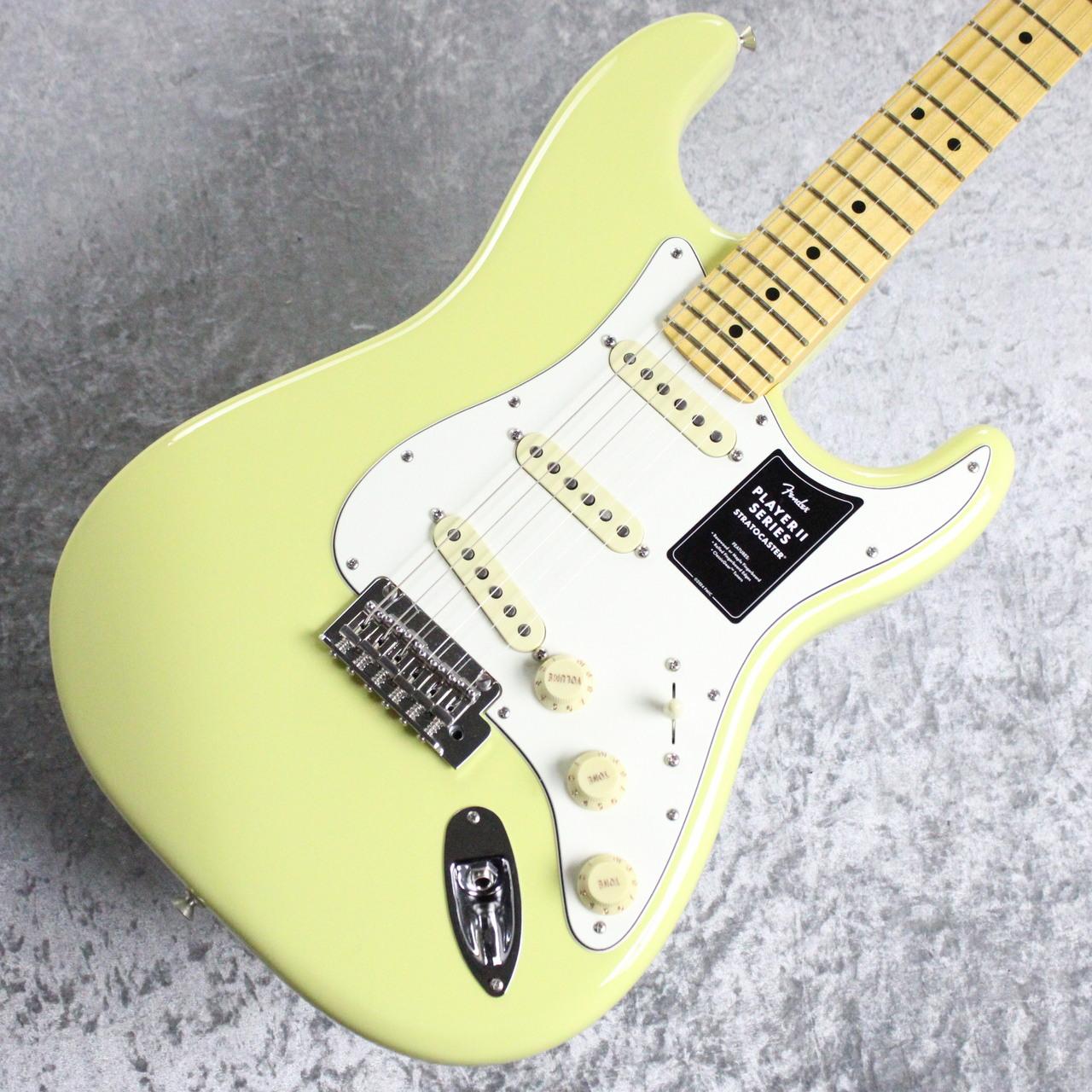 Rakuten - Fender Made in Mexico Player II Stratocaster Maple Fiingerboard ~Hialeah Yellow~ #MX25121584 [3.29kg]【お茶の水駅前店】