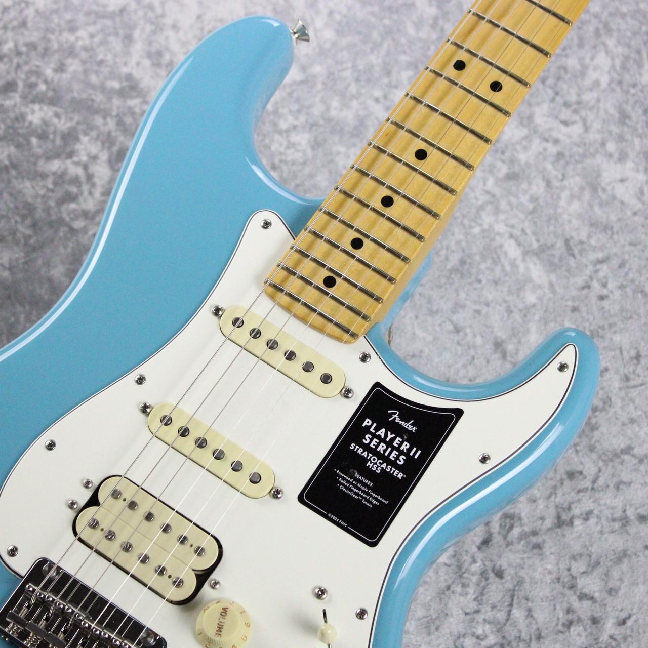 Fender Made in Mexico Player II Stratocaster HSS Maple Fingerboard ~Aquatone ...