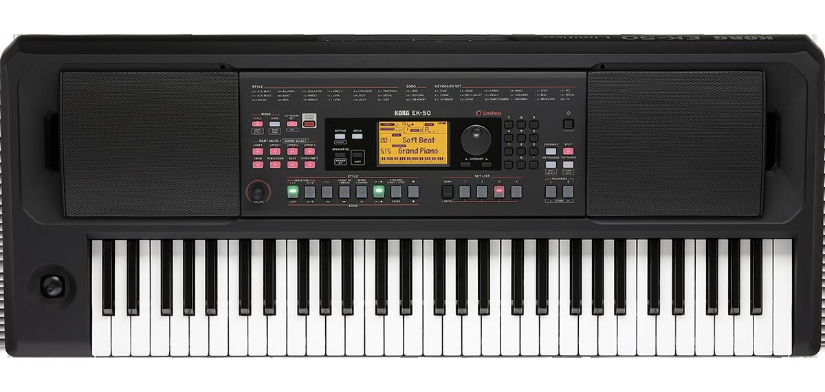 KORG EK-50 Limitless【ENTERTAINER KEYBOARD】【2月23日発売!!】【送料無料】