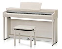 【お値下げ可ご相談ください!】【高低自在椅子&ヘッドフォン付属】 KAWAI CN201A(プレミアムホワイトメープル) 【お手入れセット付!】【河合楽器・カワ...