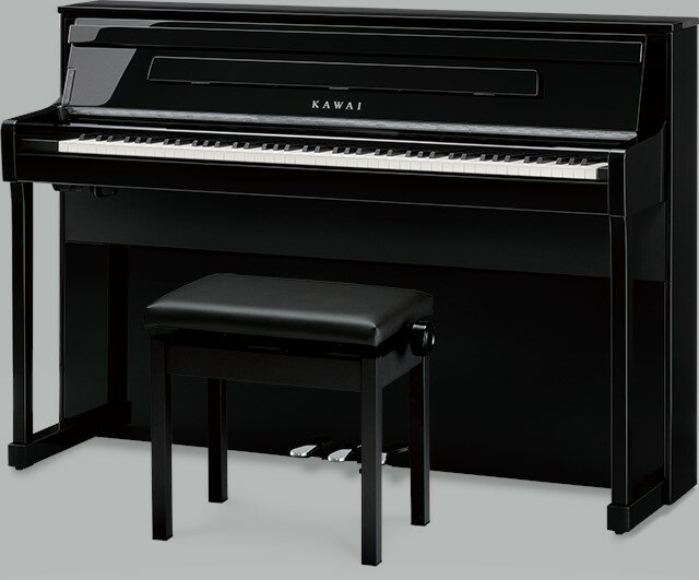 【今だけ！延長保証付き】KAWAI CA901EP(黒塗艶出し塗装仕上げ)【高低自在椅子＆ヘッドフォン付属】【河合楽器・カワイ】【電子ピアノ・デジタルピアノ】 【送料無料】