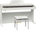 【高低自在椅子&ヘッドフォン付属】Roland ローランド RP501R-WHS【ホワイト調】【お得なメトロノームセット】【電子ピアノ・デジタルピアノ】【送料無料】