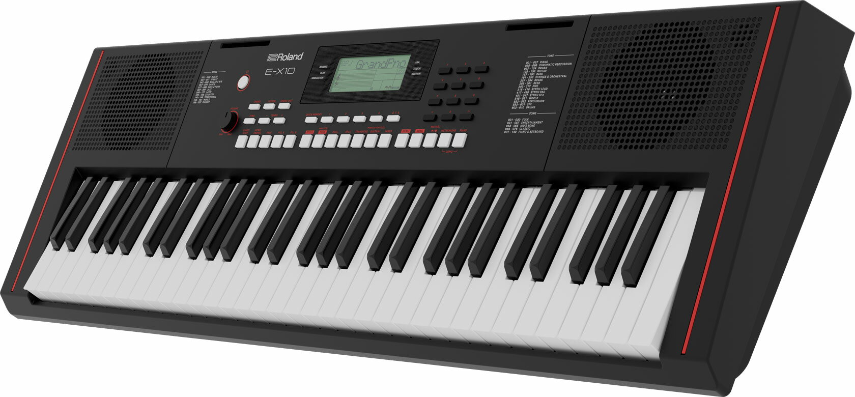 ローランド｜Roland 電子キーボード E-X10 61鍵盤 【2023年6月30日（金）発売　予約受付中】【送料無料】 3