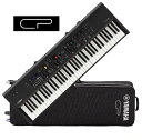 CP73と専用ケース(SC-CP73)のお得なセット 【セット内容】 ●YAMAHA / CP73 ●YAMAHA / SC-CP73 「本物」を感じさせるピアノサウンド、ピアニストの感性を満たす鍵盤タッチ、直感的な操作を可能とするOne-to-Oneインターフェイス。 100年以上をかけ培ってきたピアノ製造へのクラフトマンシップと、45年に及ぶシンセサイザーの研究開発の歴史の上に立つ新時代のステージピアノ。73鍵モデル。 Sound すべての楽器にとって最も大切な”サウンド”のクオリティ。CP73はステージピアノに必要とされる厳選のグランド、アップライト、エレクトリックのピアノ音色を搭載。ワイドレンジで表現力豊かなサウンドが多彩なジャンルへの対応を可能とします。 プレミアムグランドピアノ 3種類のプレミアムコンサートグランドピアノ（CFX、S700、ベーゼンドルファー290インペリアル）の音色を搭載。熟練の調律師によって完璧に調律されたピアノは、それぞれ丁寧にレコーディングとボイシングが施され、本物さながらのフルレンジかつダイナミックな表現と繊細なニュアンスの表現を可能としています。 アップライトピアノ 【U1】 世界中の様々なシーンで使用されているヤマハのアップライトピアノU1。使い込まれたピアノ本体が奏で出すヴィンテージなサウンドは、いわゆる「アップライトピアノのサウンド」として象徴的なものであり、それを必要とする音楽にとってはまさに、欠かす事ができないサウンドです。 【SU7】 ヤマハのフラッグシップアップライトピアノSU7。コンサートグランドピアノCFXと同じハンマーフェルトをもち、リッチで響き豊かなトーンを特徴としたピアノです。 エレクトリックピアノ＆キーボード エレクトリックピアノ 【Yamaha CP80】 1978年ライブバンドで使用できるエレクトリックグランドピアノとしてCP80とCP70は登場しました。CP73とCP88にはパワフルでダイナミックレンジの広いCP80サウンドが搭載されています。 【78 Rd】 レンジが広く、エフェクトのかかりが良いハイクオリティなエレクトリックピアノサウンドです。使い勝手の良いそのサウンドは様々な音楽ジャンルで使用できます。 【75 Rd】 ダーティでファンキーなエレクトリックピアノサウンド。ノリの良さや個性を求める音楽に最適です。 【73 Rd】 ファットで暖かいビンテージサウンドはバラードや歌もののバックに最適です。 【Wr】 ダイナミックレンジの広いリードタイプのエレクトリックピアノサウンド。ヴィンテージな【Wr Warm】とモダンな【Wr Bright】の2種類を収録。オルガン、Clavi & キーボードオルガン（トーンホイール/トランジスター/パイプ）、Clavi、DXピアノといった定番のキーボードボイスを収録。 シンセサイザー、ストリングス etc... その他にも色々な形態のセッションやギグに対応できる多彩な音色を収録。ウォームなパッドや豪華なストリングス、分厚いシンセベースやシンセリード、ブラスサウンド等、スプリットやレイヤー、ソロプレイなど様々な使い方が可能です。 エフェクト 3つのボイスセクション（ピアノセクション、エレクトリックピアノセクション、サブセクション）それぞれに独立したトーンコントロールとインサーションエフェクトを搭載、すべてのセクションにかかるマスターエフェクトとしてディレイ、リバーブ、マスターEQを搭載。すべてのパラメーターをボタン、スイッチ、ロータリーノブの操作でリアルタイムに調整することが可能です。 VCM (Virtual Circuitry Modeling)エフェクト アナログ回路をコンポーネントレベルでモデリングし、アナログ機器の飽和した音や非線形特性までも忠実に再現するVCM (Virtual Circuitry Modeling)エフェクトを搭載。 Touch エレクトリックピアノのスタンダード「E-to-E」レイアウトの73鍵モデル エレクトリックピアノの鍵域としてスタンダードな「E-to-E」73鍵レイアウトを採用した新開発のバランスドハンマーアクション鍵盤（BHS鍵盤）を搭載。均一なハンマーアクションがエレクトリックピアノはもちろんアコースティックピアノからオルガン、シンセサイザーサウンドまで、様々なスタイルの演奏に応えるなめらかな演奏感を実現。 73鍵というコンパクトな仕様は楽器を持ち運ぶアクティブなミュージシャンにとって「軽さ」「取り回しやすさ」という現実的な恩恵をもたらしつつ、多くの既存ピアノ楽曲の演奏にも対応出来る音域をカバーしています。また「E-to-E」の鍵盤レイアウトは、同じく最低音弦としてE弦を備えるギターやベースとのアンサンブル演奏に高い親和性をもたらし、セッションを行うキーボーディストが自然な表現を行うインスピレーションを得やすい環境を提供します。 Design 直感的なサウンドメイキングを可能とする操作性、ホームスタジオからステージまで様々な環境での使用を想定した拡張性、CP88はプロフェッショナルな現場のニーズに応えるデザインが施されています。 Mobility 本格的なハンマーアクション鍵盤を搭載し、過酷なツアーユースにも耐えられる堅牢性を保ちつつ、コンパクトなサイズと13.1kg(CP73)というウェイトを実現。従来モデルから設計を見直す事により、格段に運搬性が高まった専用ケース（別売）と組み合わせることで、トータルパッケージとして抜群の可搬性を実現します。 サイズ 幅　1086mm　　高さ　144 mm　奥行き　355mm 質量　13.1 kg 付属品 取扱説明書(本書) x 1、 保証書 x 1、 電源コード x 1、 フットペダル(FC3A) x 1 、2P-3P変換器 x 1 より詳しい仕様はメーカーページをご覧ください ●店舗へのご来店について webご案内の該当商品が店舗に展示していない場合がございますので、店舗ご来店にて商品をご購入・ご確認をご希望の際は事前に店舗あてにご確認ください。 楽器の詳細及び通信販売の手続き方法で不明な点は、 お電話かe-mailにてお問い合わせ下さい。 全国通信販売も承ります。 楽器の詳細及び通信販売の手続き方法は、 お電話かe-mailにてお問い合わせ下さい。 お問い合わせは下記までどうぞ!! クロサワ楽器御茶ノ水駅前店 東京都千代田区神田駿河台2-2-2 TEL 03-3293-5625　