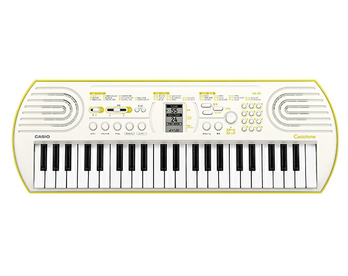 CASIO ( カシオ ) 　SA-80 　アダプター（AD-E95100LJ）付きセット　ミニキーボード 