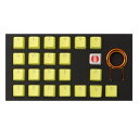 Tai-Hao Rubber Gaming Backlit Keycaps- 22 keys Neon Zinc Yellow 【台数限定】【送料無料】