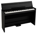 KORGE1 AIR BLACK 【高低自在椅子+ヘッドフォン+お手入れセットプレゼント!】【電子ピアノ】【KORG/コルグ】【配送設置組み立て無料】