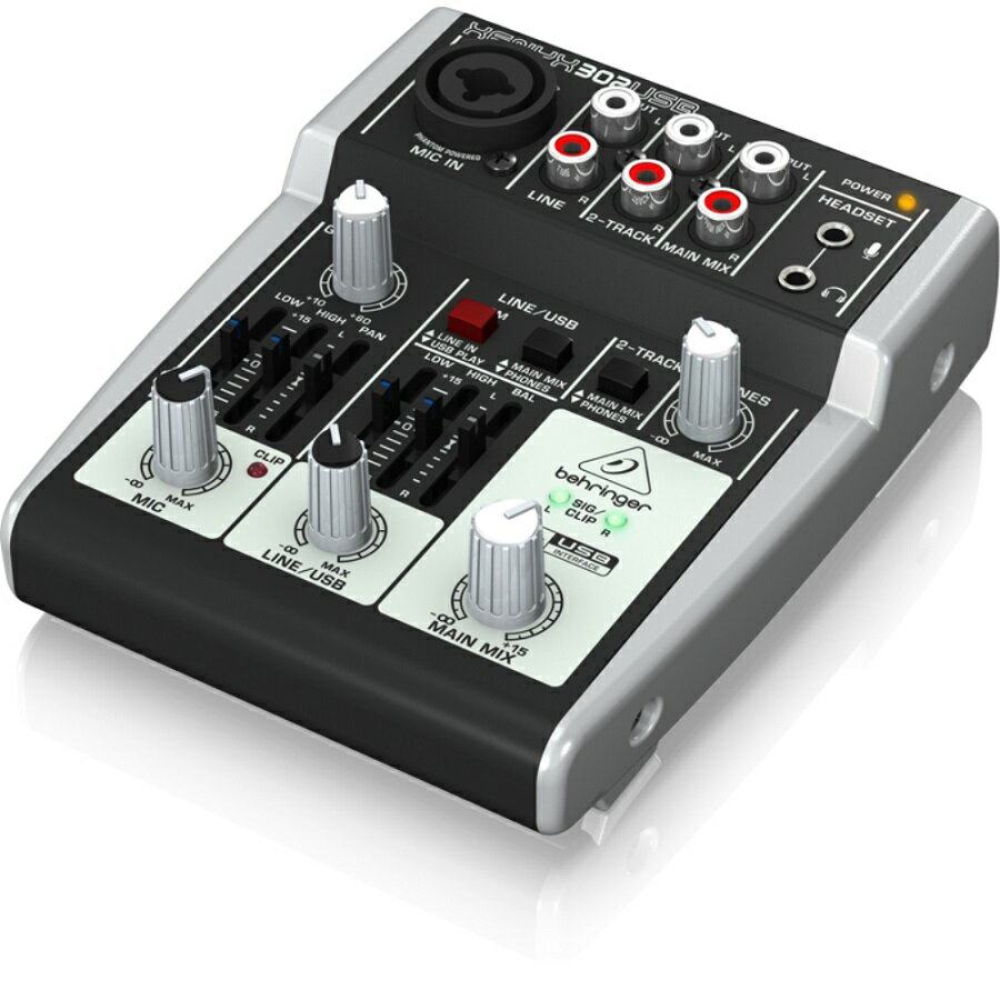 BEHRINGER　ベリンガー　302USB XENYX　【送料無料】