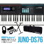 【タイムセール】【RolandJUNO-DS76 【人気のJUNOシリーズ！】【76鍵盤】【背負える専用ソフトケース/ペダル/X型スタンド/ヘッドフォン/シールド付き】【ローランド】【送料無料】