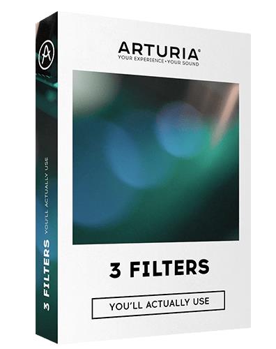 ARTURIA 【アートリア】3Filters【プラグインソフトウェア/3フィルターズ】【送料無料】