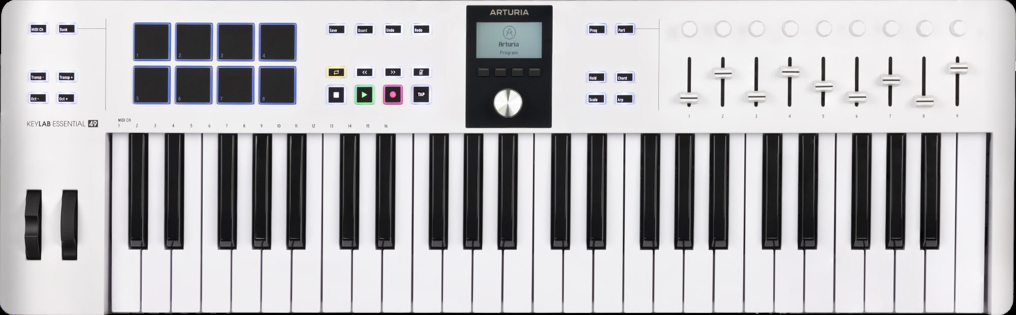 ARTURIA KEYLAB ESSENTIAL 49　MK3【入荷次第発送】【WH】【送料無料】