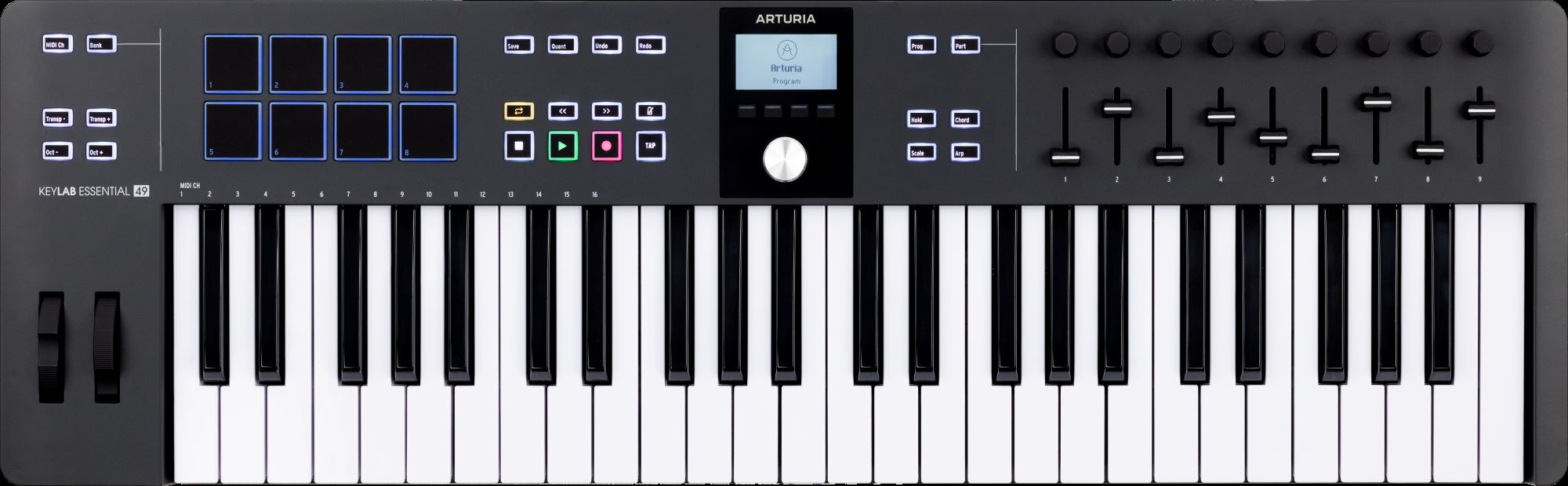 ARTURIA KEYLAB ESSENTIAL 49 MK3 BK【入荷次第発送】【BK】【送料無料】